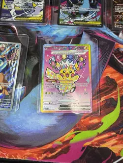 Pokemon ME Ascended Heroes Pikachu EX #277/217 Strong Grading Candidate - Image 1