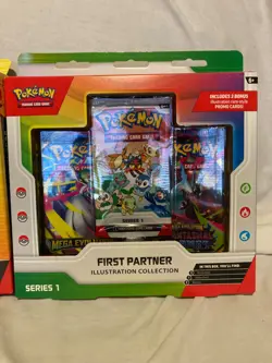 Pokemon First Partner Illustration Collection Series 1 Sealed & 1 2026 Day Box - Image 2