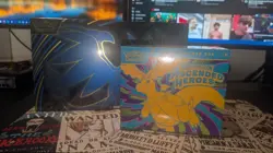 Pokemon Mega Charizard X EX UPC + Ascended Heroes ETB (SEALED) - Image 1