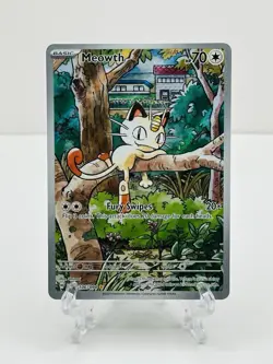 🔥Pokemon TCG-Meowth-106/094-Me02: Phantasmal Flames-Holo-M/NM!🔥 - Image 1