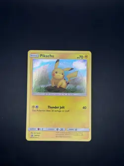 Pikachu SM183 Promo SM Black Star Promos NM Holo - Image 1