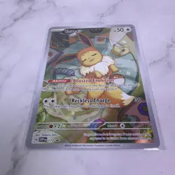 Pokemon - Eevee 173 Black Star Promo - Prismatic Evolutions, Sleeping Eevee - Image 5