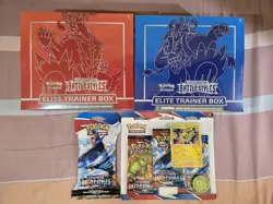Pokemon Battle Styles Bundle-Elite Trainer Box ETB, 3 Pack Blister, Sleeve Pack - Image 1