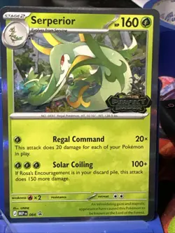 Pokemon Serperior 064 Promo Perfect Order Build & Battle Deck Mint Condition - Image 1