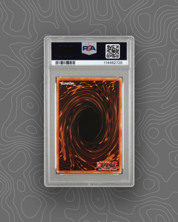 2024 YU-GI-OH! MP24-EN097 CRIMSON DRAGON 1ST-ED PRISMATIC SECRET RARE PSA 10 - Image 2