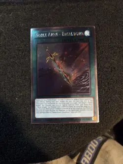 Noble Arms - Excaliburn NKRT-EN023 Limited - Yu-Gi-Oh! TCG Platinum Rare - Image 1