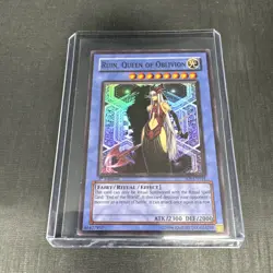 Yu-Gi-Oh Ruin, Queen of Oblivion SOI-EN034 - Ultimate Rare 1st Edition - Image 1
