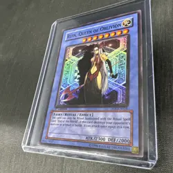 Yu-Gi-Oh Ruin, Queen of Oblivion SOI-EN034 - Ultimate Rare 1st Edition - Image 2