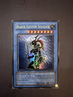 Yu-Gi-Oh Black Luster Soldier SYE-024 1st Edition Holo - Image 1