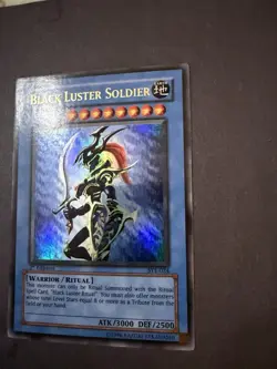 Yu-Gi-Oh Black Luster Soldier SYE-024 1st Edition Holo - Image 2
