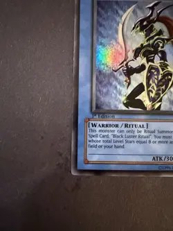 Yu-Gi-Oh Black Luster Soldier SYE-024 1st Edition Holo - Image 4