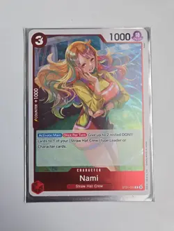 One Piece CCG Nami ST21-009 Gear 5 EX Deck Foil English Edition - Image 1