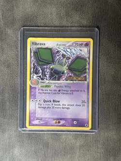 Vibrava 24/101 Rare Reverse Holo Dragon Frontiers Stamped Pokemon Card - Image 1
