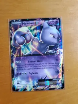 Pokemon Mewtwo EX Holo XY183 Card XY Set Photon Wave Psyburn - Image 1