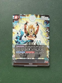 Bandai Dragon Ball Super Card Game Gogeta BR FB09-007 SR Fusion Evolve Battle - Image 1
