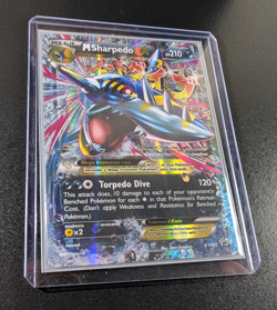 M Sharpedo EX XY200 Promo XY Holo Regular Size Pokemon Card - NM - Image 2