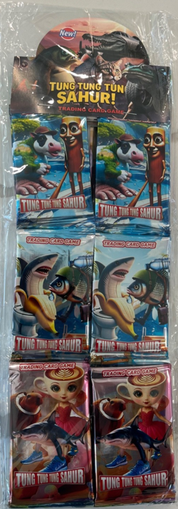 US SELLER Italian BRAIN ROT BRAINROT TCG (48 PACKS, 384 Cards)+ BONUS TCG card - Image 5
