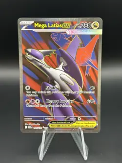 Mega Latias ex - 163/132 - Ultra Rare - Mega Evolution - Pokemon Card - NM - Image 1