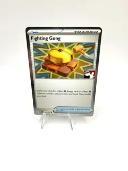 Fighting Gong | Play Promo | MEG-116 | Foil Pokemon Trading Card Game - Image 1