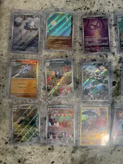 Lot of 13 Illustration Rare / Black Promo / One Masterball Pokemon Cards NM - Image 2