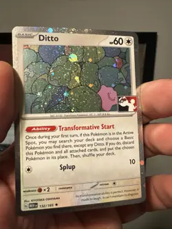 Ditto 132/165 Prize Pack Series Cards Cosmos Holo - Image 2