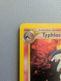 Pokemon Typhlosion Neo Genesis Holo Rare 18/111 Stage 2 100 HP Card - Image 3