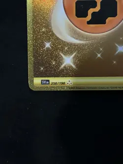 Pokemon Card Basic Fighting Energy 258/198 SV01 Foil Secret Rare! Near Mint-Mint - Image 2