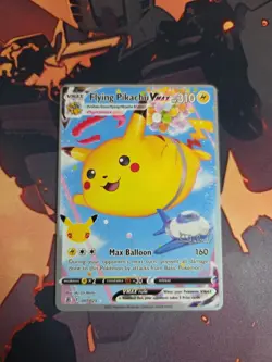 Pokemon TCG Card Flying Pikachu Vmax 007/025 Pokemon World Championships Deck LP - Image 1