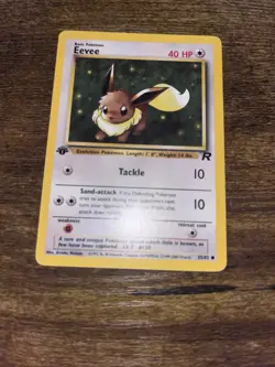Pokemon Team Rocket Jungle Eevee Nintendo Wizards Card Lot - 2 Cards - Image 1