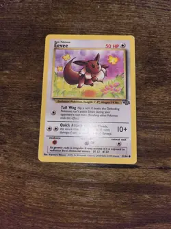 Pokemon Team Rocket Jungle Eevee Nintendo Wizards Card Lot - 2 Cards - Image 3