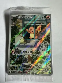 Pokemon TCG Obsidian Flames Charmander #044 SVP Black Star Promo Card, Sealed🔥 - Image 1