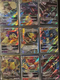 Pokemon 108 Card Lot Collection Binder XY, Mega, Vmax, Vstar, V, Ex, Holos - Image 1