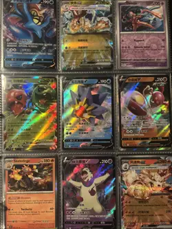 Pokemon 108 Card Lot Collection Binder XY, Mega, Vmax, Vstar, V, Ex, Holos - Image 3