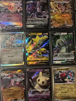 Pokemon 108 Card Lot Collection Binder XY, Mega, Vmax, Vstar, V, Ex, Holos - Image 4