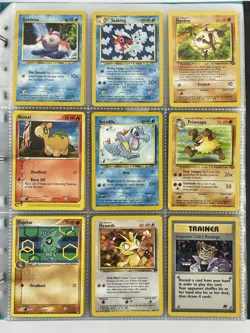 Pokemon Card Collection VTG Binder Holo Rare 1st E-Reader WoTC Tyranitar Eevee - Image 5