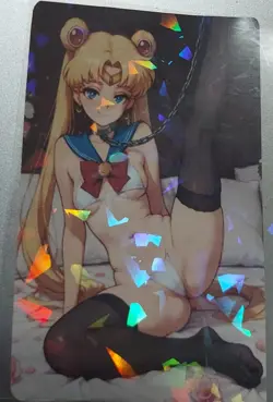 Sailor moon Usagi Tsukino Waifu Card - Image 1