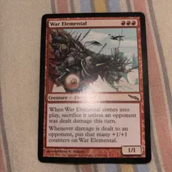 War Elemental Mirrodin Regular - Image 1