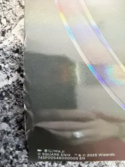 Magic The Gathering Final Fantasy Holo Foil Promotional Poster Sephiroth - Image 2