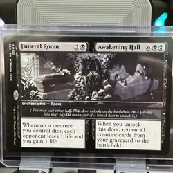 Funeral Room Awakening Hall MTG Duskmourn: House of Horror Regular - Image 4