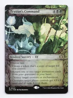 Trystan's Command (Showcase) (Foil) 0344 (R) MTG Lorwyn Eclipsed (ECL) - Image 1