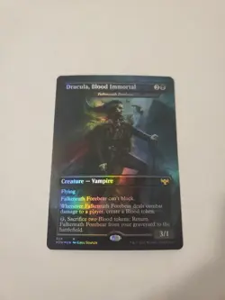 Dracula, Blood Immortal - Falkenrath Forebear Innistrad: Crimson Vow Foil - Image 1