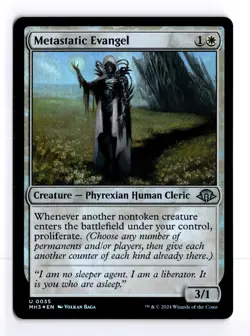 Metastatic Evangel 35 Foil Modern Horizons 3 U MTG LP - Image 1