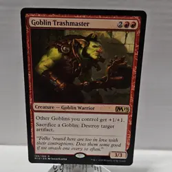Wizards Goblin Trashmaster Core Set 2019 Regular Creature Red Rare 144/280 - Image 1