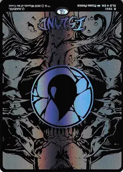 Secret Lair Marvel's Spider-Man: Mana Symbiote Raised Foil Venom Island MTG - Image 1