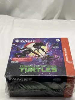 Magic the Gathering Teenage Mutant Ninja Turtles Draft Night Box Sealed New - Image 1