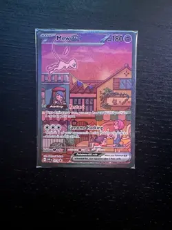 Mew ex SVP 053 Pokemon TCG Scarlet Violet 151 Black Star Promo Full Art SEALED - Image 1