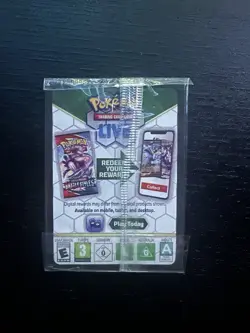 Mew ex SVP 053 Pokemon TCG Scarlet Violet 151 Black Star Promo Full Art SEALED - Image 2