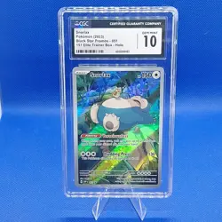 Pokemon Snorlax CGC 10 Holo Promo 051 Sv: Scarlet & Violet English 2023 - Image 1