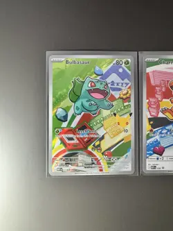 Pokemon TCG First Partner Illustration Collection Series 1 Kanto GEN 1 Starters - Image 5