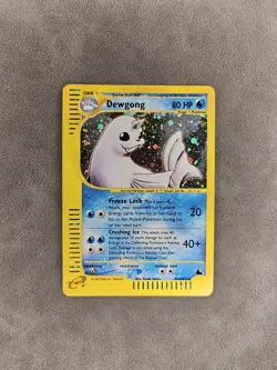 Pokemon TCG Dewgong H6/H32 Holo Rare Vintage E-reader Skyridge - NM - Image 1
